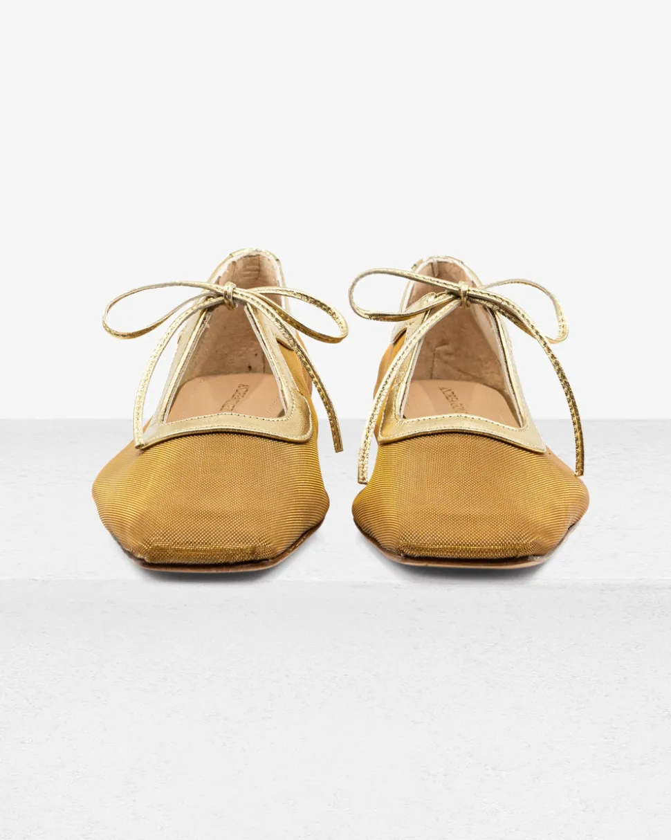 Amelia Clear Mesh Gold