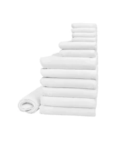Amelia Scalloped Bath Towel Large Family Bundle