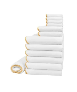 Amelia Scalloped Bath Towel Large Family Bundle