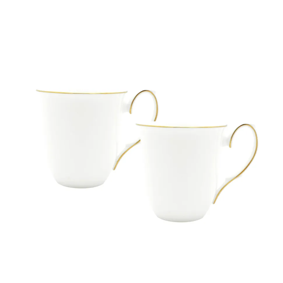 Amelie Brushed Gold Set of 2, Mugs