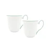 Amelie Forest Green Set of 2, Mugs