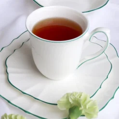 Amelie Forest Green Set of 2, Mugs