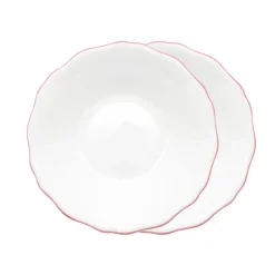 Amelie Roseate Set of 2, Soup / Pasta Bowl