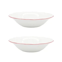 Amelie Roseate Set of 2, Soup / Pasta Bowl