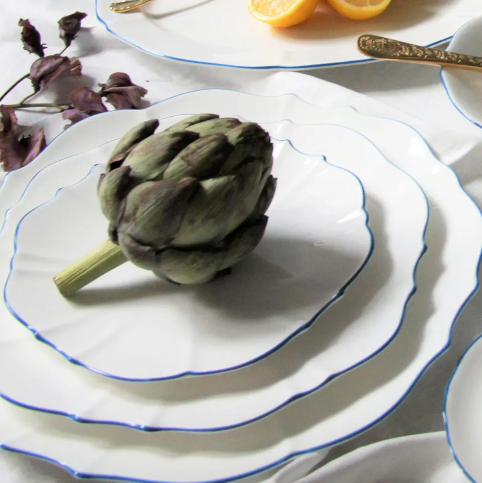 Amelie Royal Blue 13" Charger / Serving Platter