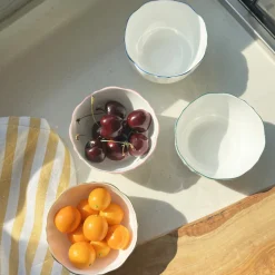 Amelie Royal Blue Set of 2, Fruit, Nut & Rice Bowls