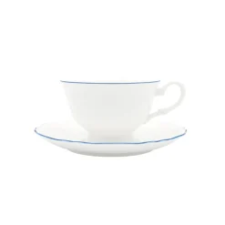 Amelie Royal Blue Tea Cup & Saucer