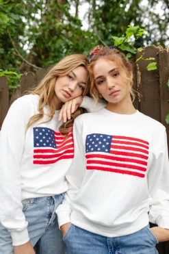 American Flag Sweatshirt