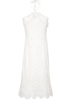 Amoria Midi Dress in White
