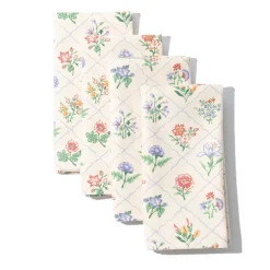 Amoureaux House Napkins in Beige, Set of 4