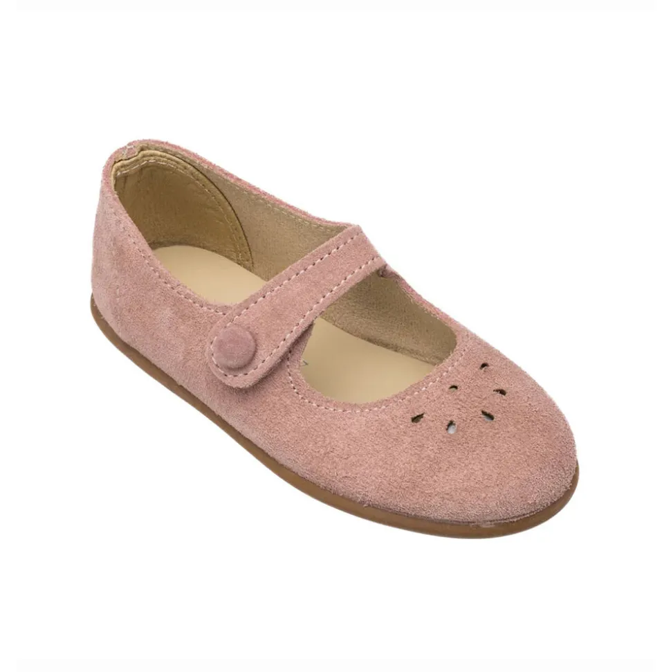 Andi Mary Jane Suede Rose