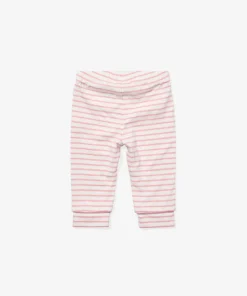 Andy Baby Legging in Dusty Rose Mini Stripe