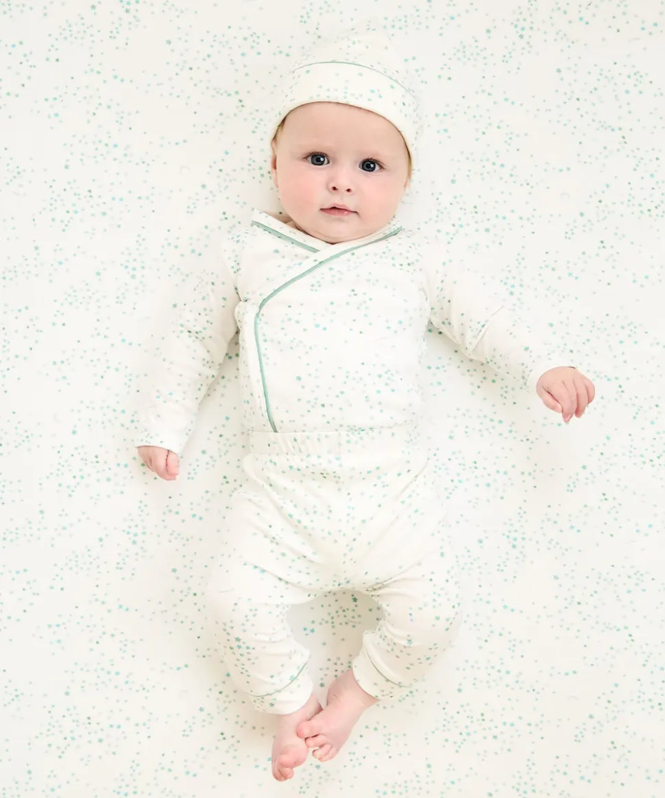 Andy Baby Legging in Seafoam Star
