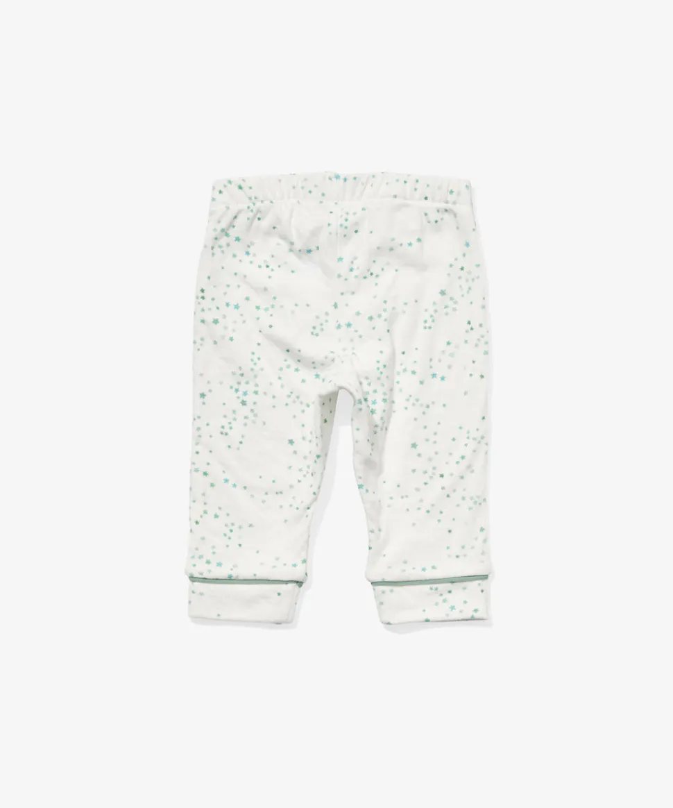 Andy Baby Legging in Seafoam Star
