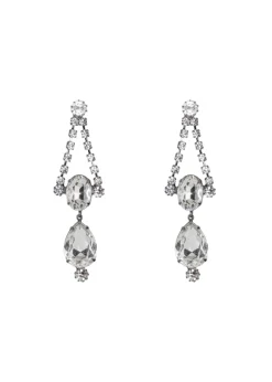 Anette Earrings in Gunmetal