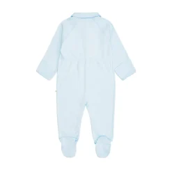 Angel Wing Sleepsuit With Mittens in Blue