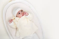Angel Wing Velour Pram Jacket