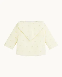 Angel Wing Velour Pram Jacket