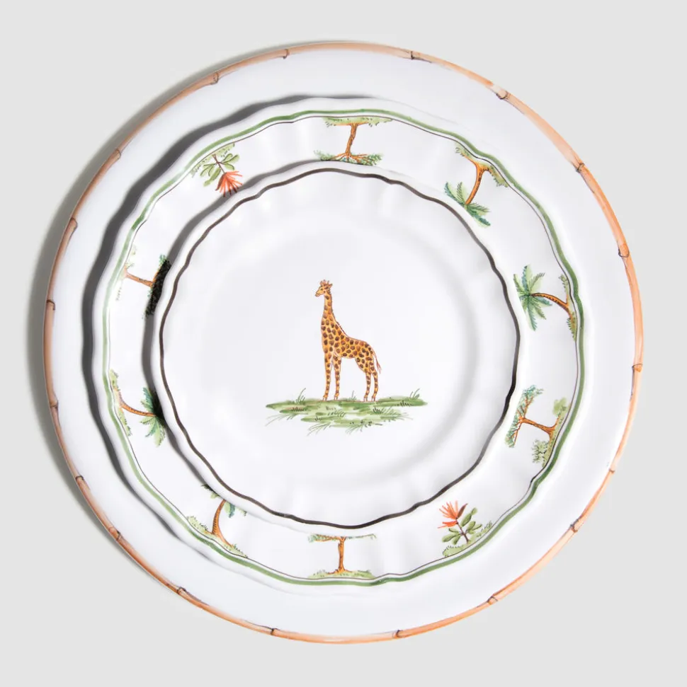 Animaux de la Savane Dessert/Side Plate, Tiger