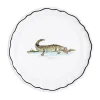 Animaux de la Savane Dessert/Side Plate, Crocodile