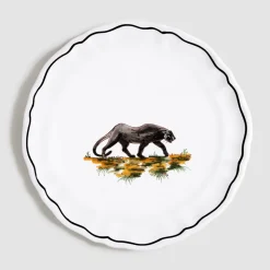 Animaux de la Savane Dessert/Side Plate, Panther