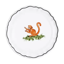 Animaux de la Savane Dessert/Side Plate, Monkey