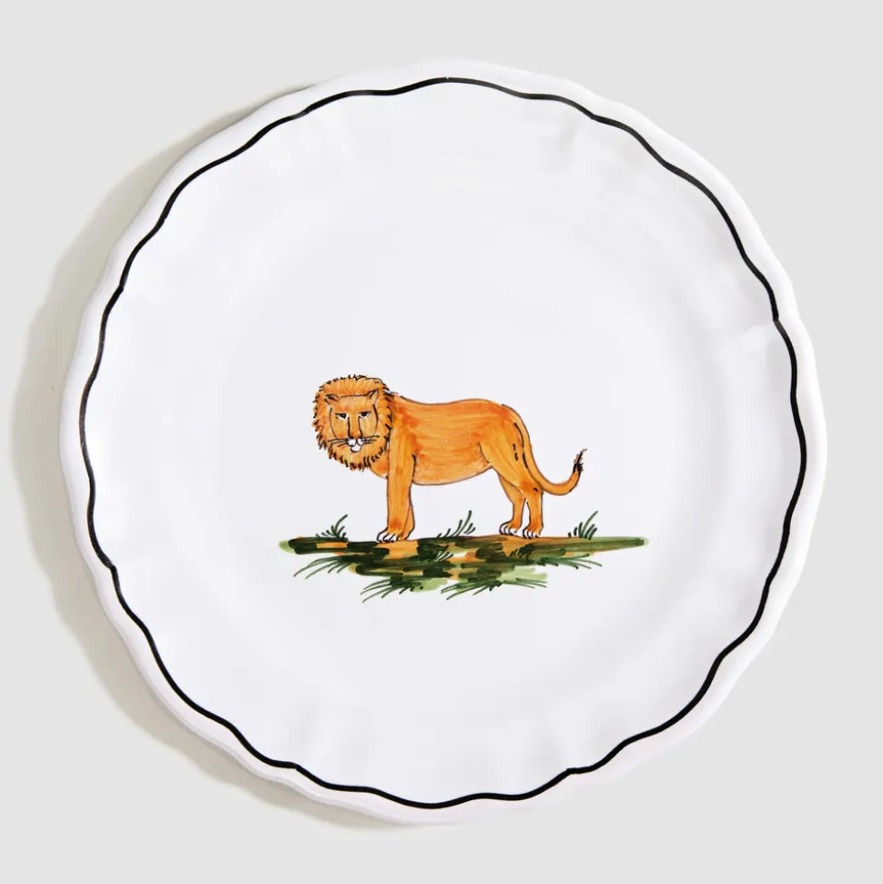 Animaux de la Savane Dessert/Side Plate, Lion