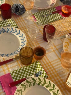 Anna Blue Dinner Plate