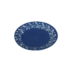 Anna Blue Reverse Dessert Plate