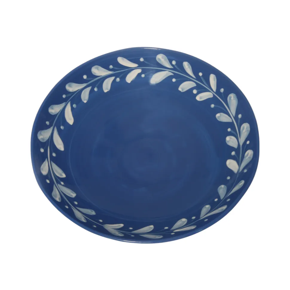 Anna Reverse Blue Serving Bowl
