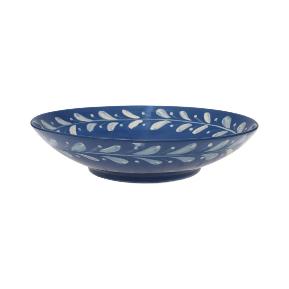 Anna Reverse Blue Serving Bowl