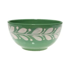 Anna Reverse Green Cereal Bowl