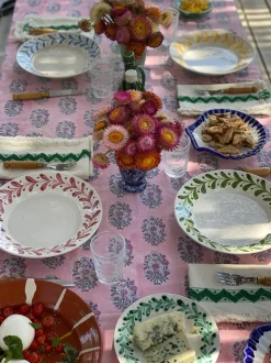 Anna Viridian Dessert Plate