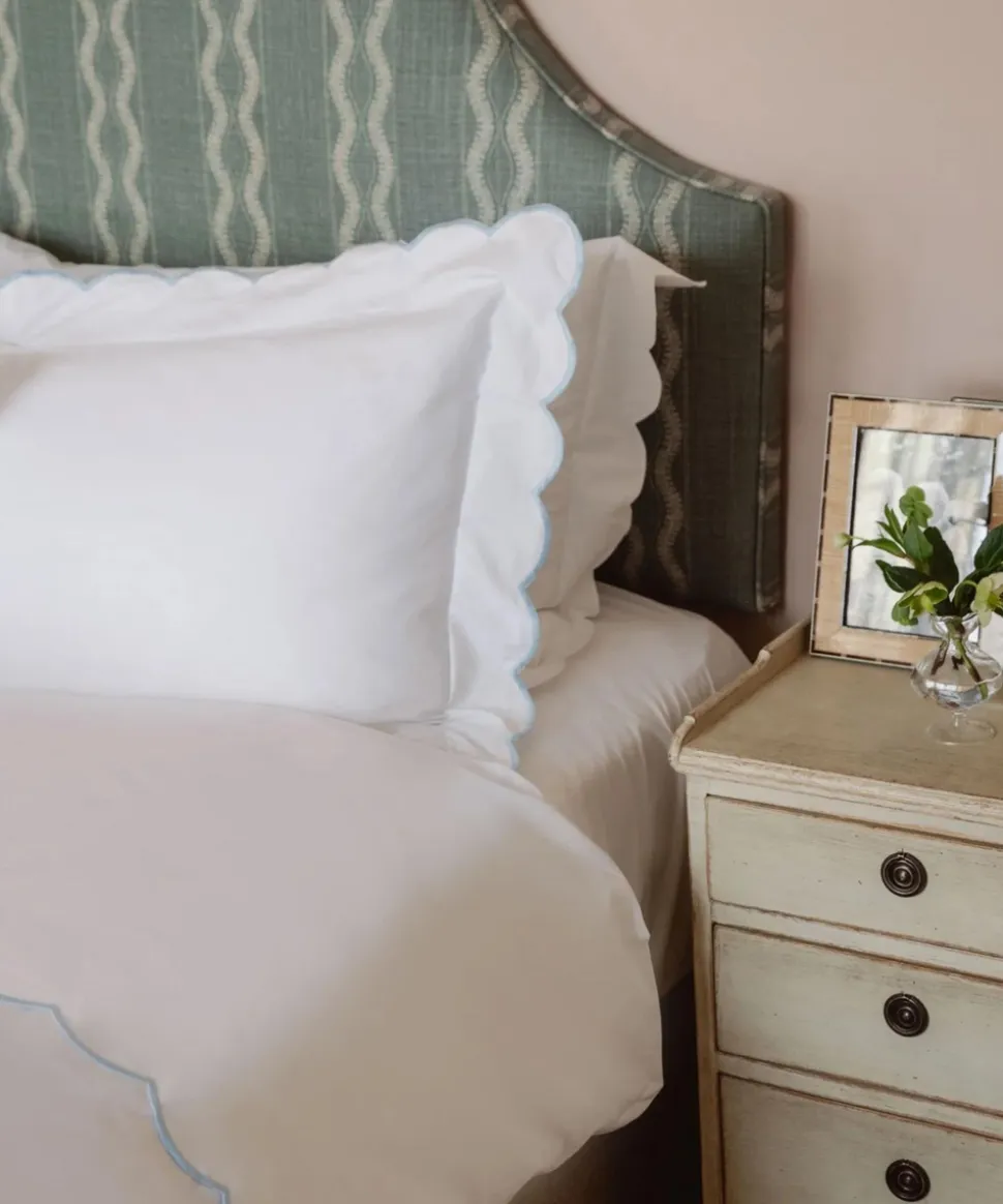 Annabelle Scalloped Bed Linen