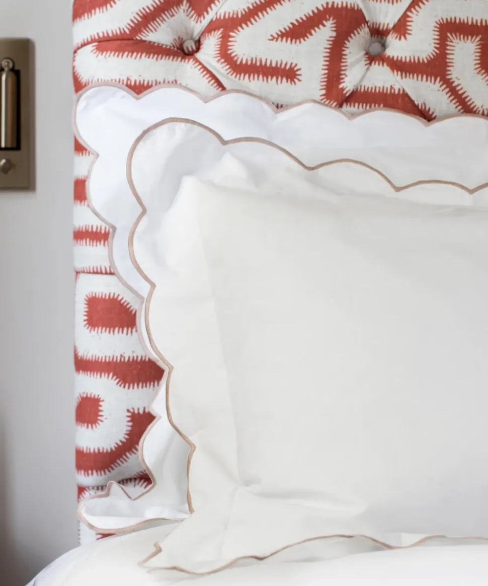 Annabelle Scalloped Bed Linen