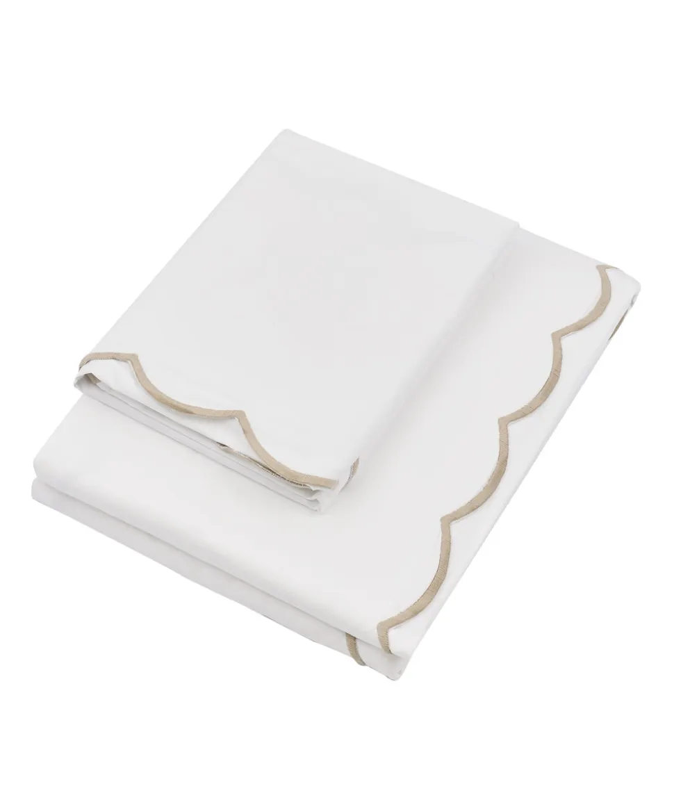 Annabelle Scalloped Bed Linen