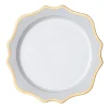 Anna's Palette Charger in Grey/Gold