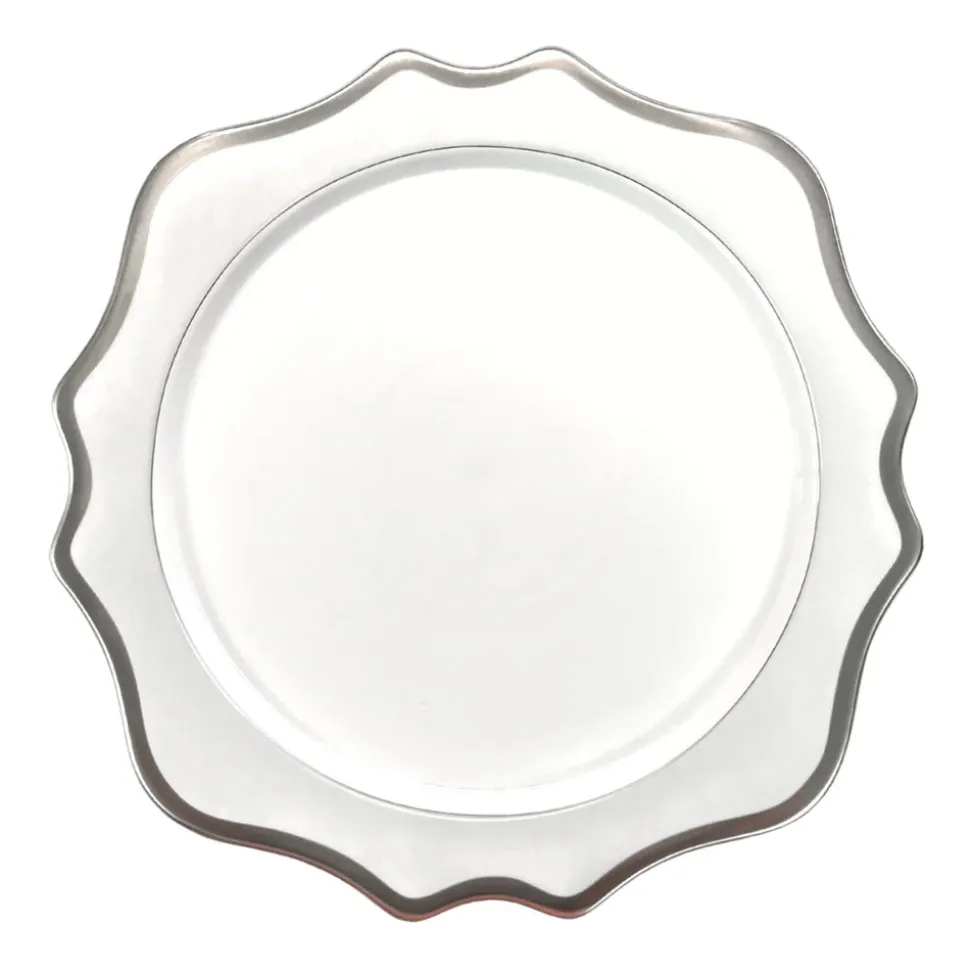 Anna's Palette Charger in Grey/Platinum