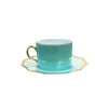 Anna's Palette Tea Cup in Aqua Green