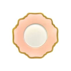 Anna's Palette Tea Saucer in Dusty Rose
