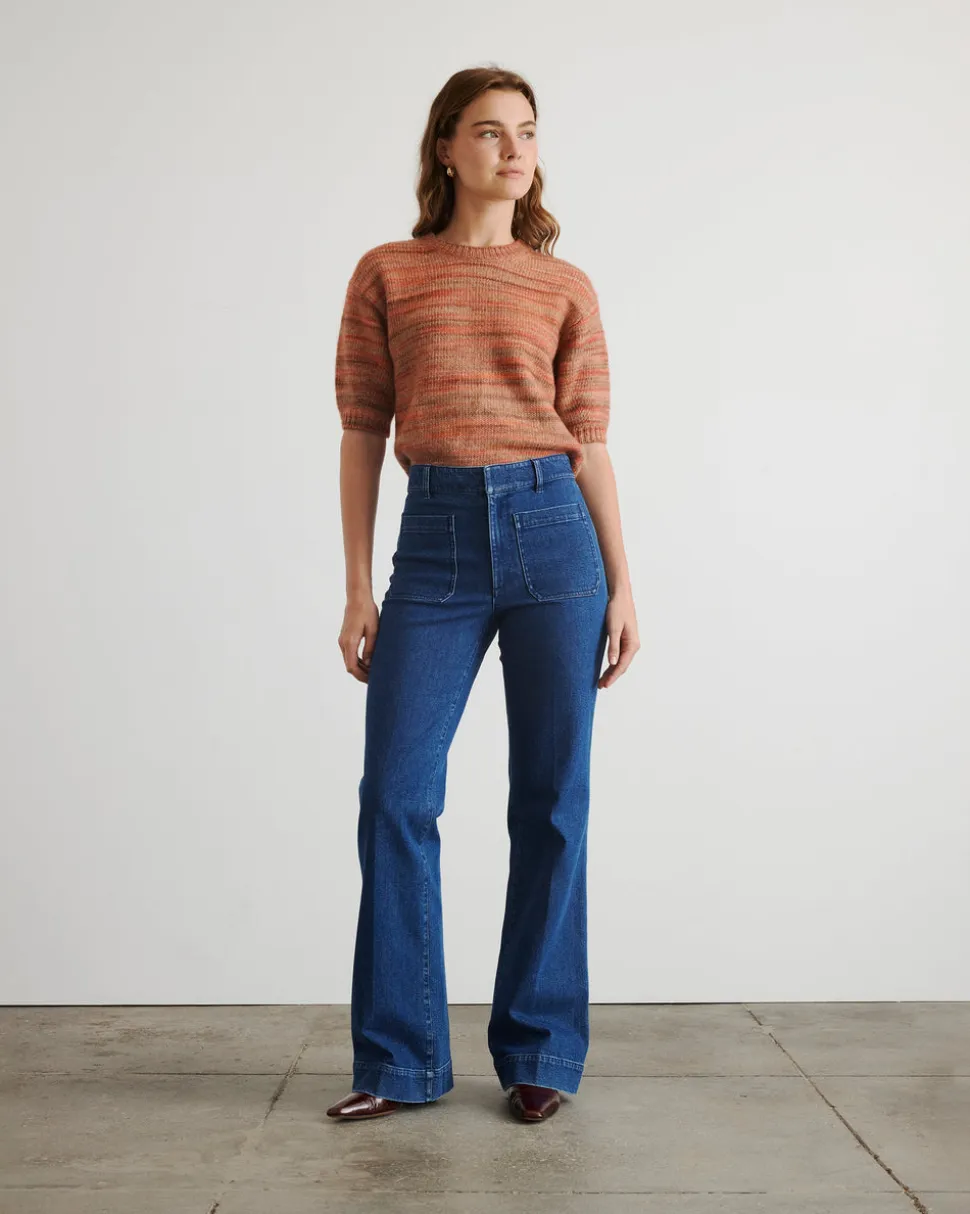 Anne Sweater in Paprika Sunset