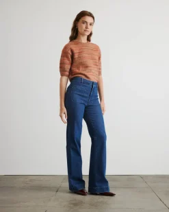 Anne Sweater in Paprika Sunset