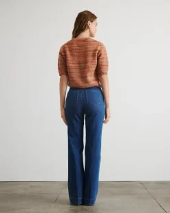 Anne Sweater in Paprika Sunset