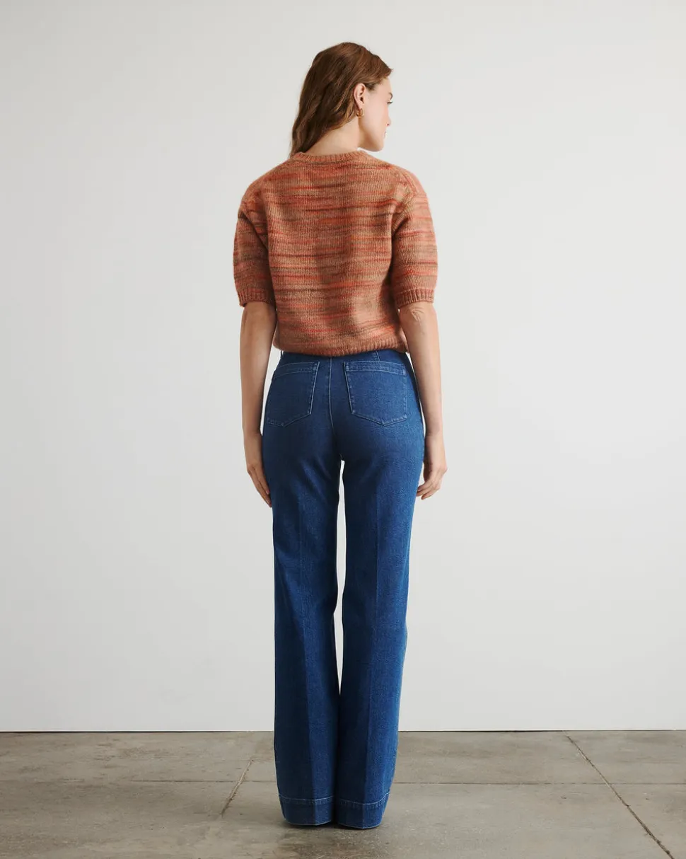 Anne Sweater in Paprika Sunset