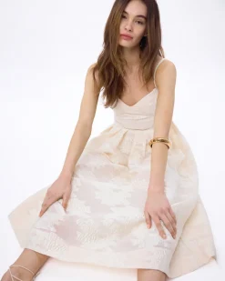 Annette Dress in Ivory