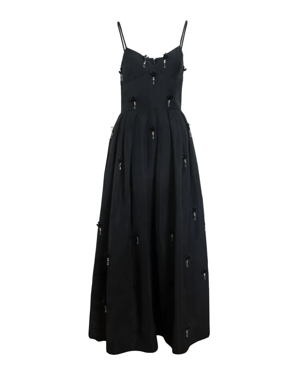 Annette Dress in Noir Multi