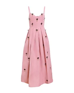 Annette Dress in Rose Quartz Multi