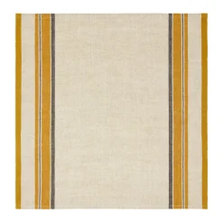Antibes Napkin in Natural & Mustard, Set of 4