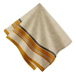 Antibes Napkin in Natural & Mustard, Set of 4