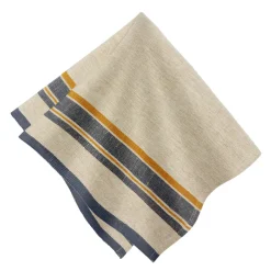 Antibes Napkin in Natural & Blue, Set of 4